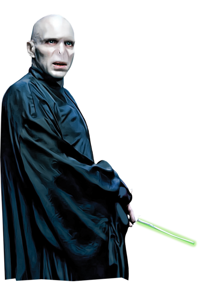 Voldemort looking kind and gentle, as always